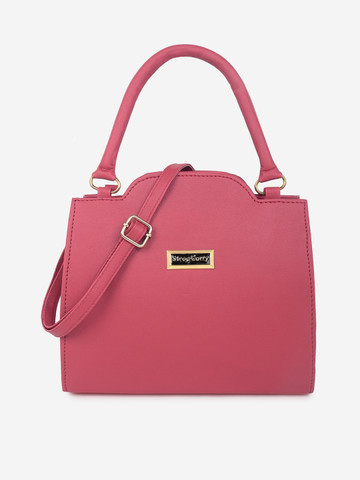 Stropcarry Pink Structured Satchel Stropcarry Pink Structured Satchel