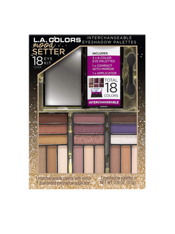 L.A colors 18 color Moodsetter Eyeshadow - Amazed