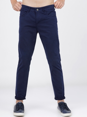 20% OFF on Nike Men Navy Blue Solid Regular Fit AS TS Dri-FIT Cricket Track  Pant on Myntra
