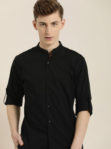 50% OFF on ether Men Black Casual Shirt 50% OFF on ether Men Black Casual Shirt