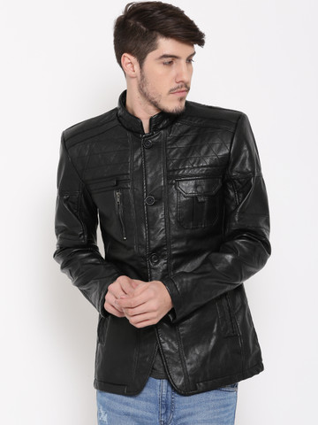 Fort Collins Black Faux Leather Jacket