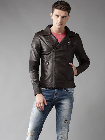 Flying Machine Brown Jacket