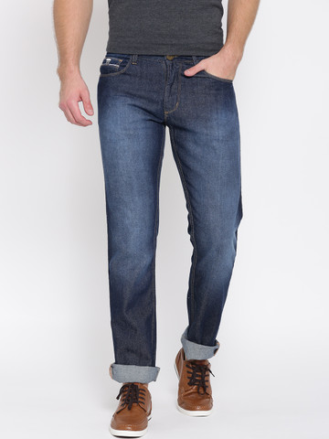 Buy John Players Men Blue Slim Fit Low 
