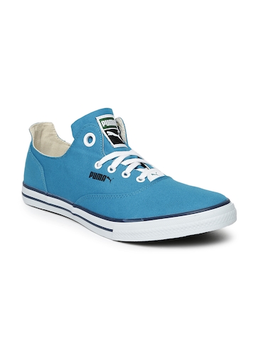 puma unisex blue limnos cat 3 dp sneakers