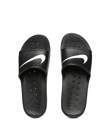 Buy Nike Men Black Flip-Flops on Myntra 