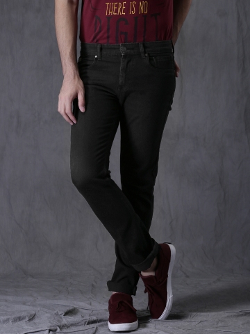 wrogn black jeans