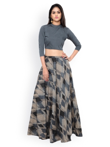banarasi lehenga myntra