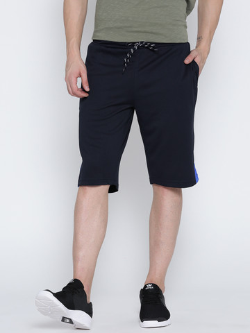 Pantaloons Men Navy Blue Sports Shorts 