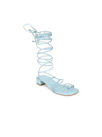 60% OFF on Truffle Collection Women Blue PU Block Gladiators 60% OFF on Truffle Collection Women Blue PU Block Gladiators