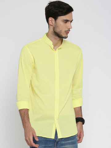 65% OFF on Jack \u0026 Jones Yellow Slim Fit 