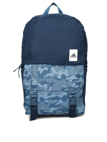 Adidas blue camo backpack hotsell