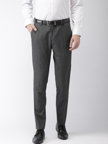 Buy Van Heusen Sport Grey Slim Fit Trousers for Mens Online  Tata CLiQ