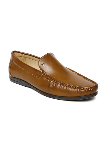 Arrow Men Tan Brown Semiformal Slip-Ons