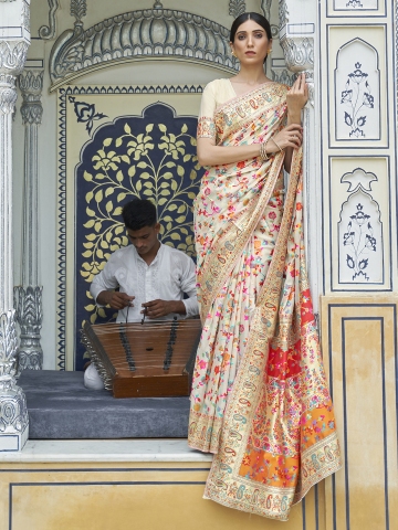 Myntra saree collection on sale