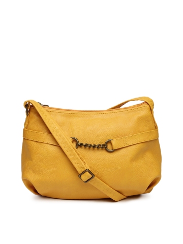 Baggit mustard 2025 sling bag