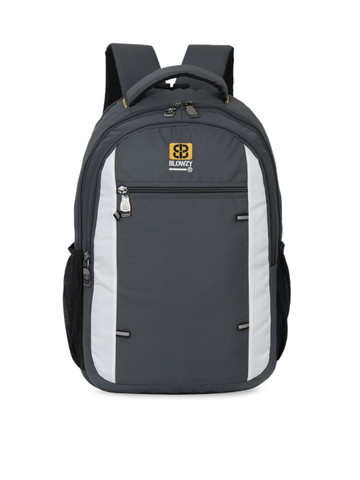 61% OFF on Blowzy Bags Unisex Grey & Black Backpack with Hip Strap 61% OFF on Blowzy Bags Unisex Grey & Black Backpack with Hip Strap