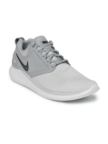 Nike Men Grey LUNARSOLO Running Shoes 