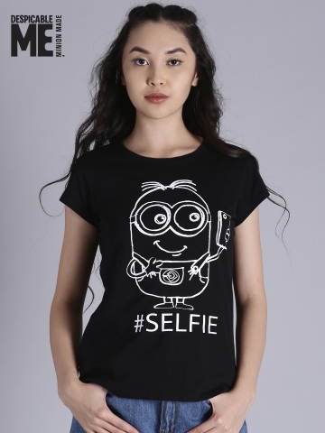 minion t shirt myntra