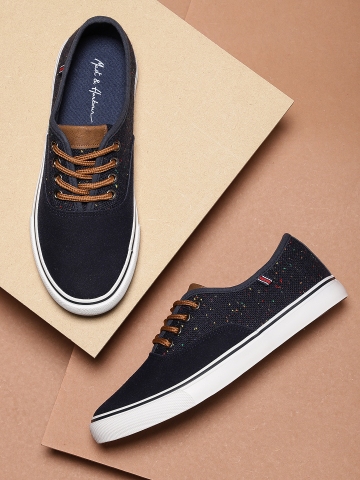 Mast & harbour navy blue sneakers sale