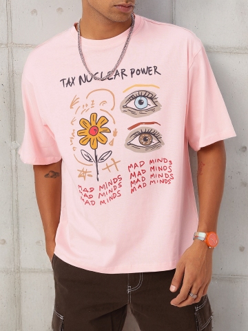 Kook N Keech Urban Touch Printed Oversized Fit T-shirt