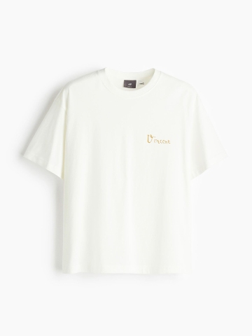 H&M Loose Fit Printed T-shirt