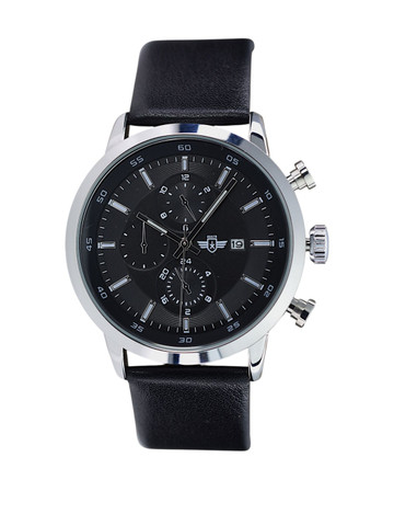 Roadster Men Black Dial & Straps Analogue Watch