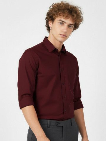 XENOR Men Slim Fit Casual Shirt