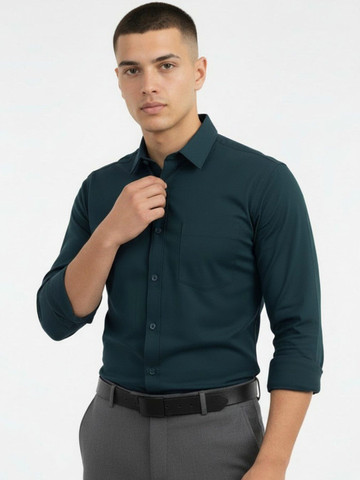 XENOR Men Slim Fit Casual Shirt
