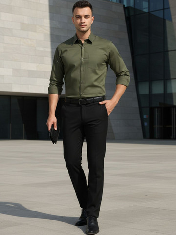 XENOR Men Slim Fit Casual Shirt