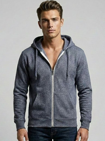 The Roadster Lifestyle Co Hooded Zipper Sweatshirt