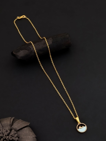 DressBerry Gold-Plated Pendants With Chains