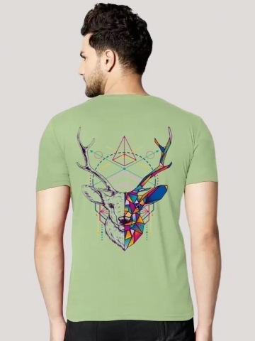 Kasendra Graphic Printed Round Neck T-shirt