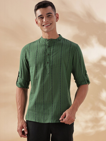 Anouk Men Thread Work Kurta