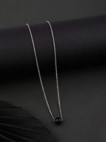 Brandsoon Brass Silver-Plated Necklace