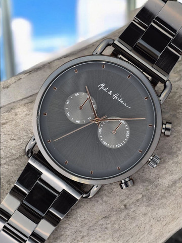 Mast & Harbour Men Round Dial & Straps Analogue Watch MPMHI 0325 007