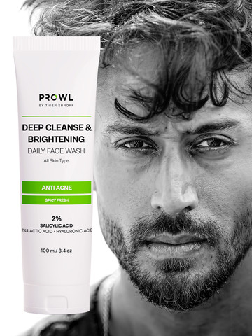 PROWL by Tiger Shroff Deep Cleansing & Brightening Daily Face Wash - 100 ml