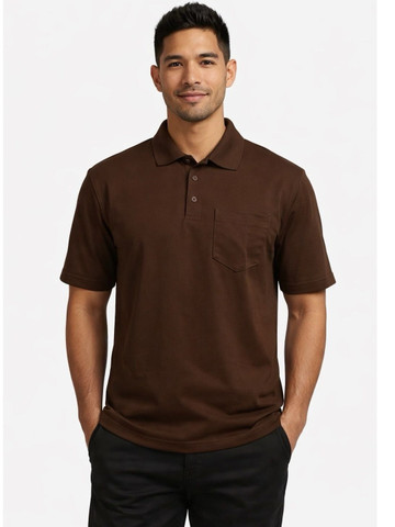 Moda Rapido Men Polo Collar Pockets T-shirt