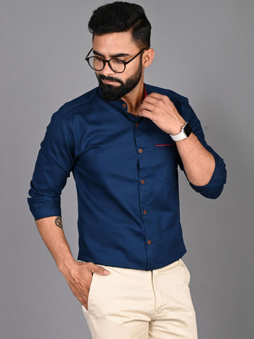SZN Men Slim Fit Casual Shirt