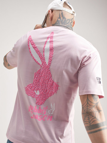 HIGHLANDER Men Looney Tunes Printed Drop-Shoulder Sleeves T-shirt