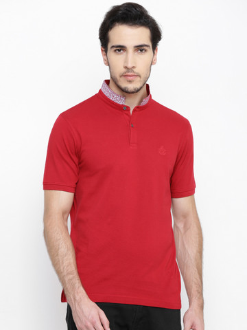 myntra t shirts with collar