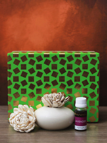 Soulflower Lavender Pebble Aroma Oil Diffuser 30 ml