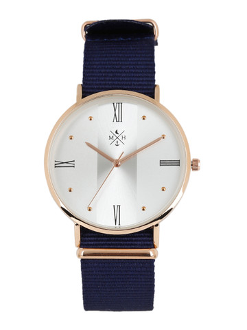 Mast & Harbour Unisex Silver-Toned Analogue Watch MFB-PN-WTH-5760G