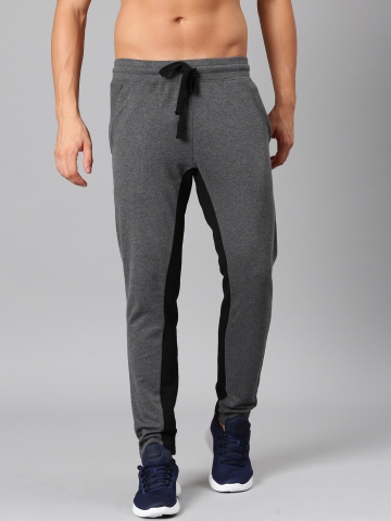 Buy HRX Active by Hrithik Roshan Charcoal Grey Track Pants on Myntra ...