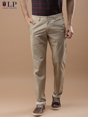 Louis Philippe Mens Straight Fit Formal Trousers LPTFMSSB755188Medium  Grey32  Amazonin Fashion