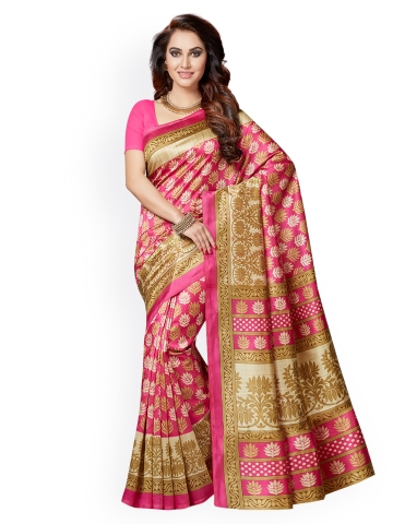 Bhagalpuri 2024 sarees myntra