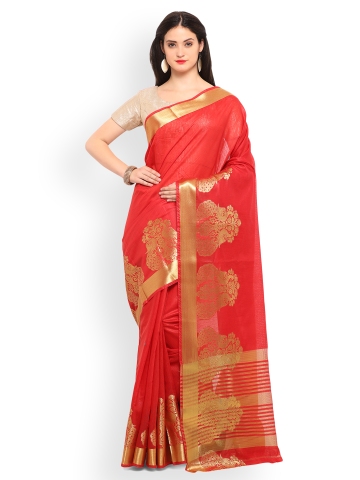 Kanjivaram saree hot sale on myntra