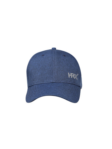 HRX by Hrithik Roshan Men Blue Solid Baseball Cap