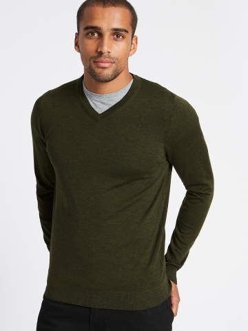 Marks and spencer mens on sale sweaters