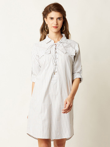 myntra shirt dress