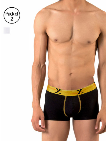 XYXX Mens Pack of 2 MicroModal Trunk XYTRNK2PCKN112 XYXX Mens Pack of 2 MicroModal Trunk XYTRNK2PCKN112